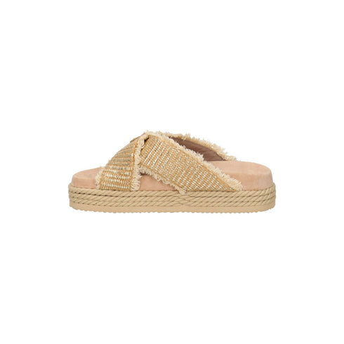 Mou Sandalo Ciabatta Donna in rafia platform 36 - Francavilla Moda